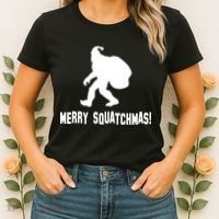 Merry Squatchmas Christmas Women's T-Shirt thumb 2