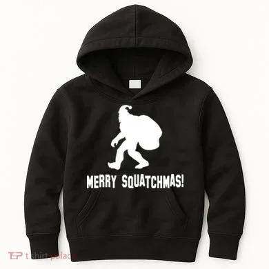 Merry Squatchmas Christmas Kids Hoodie
