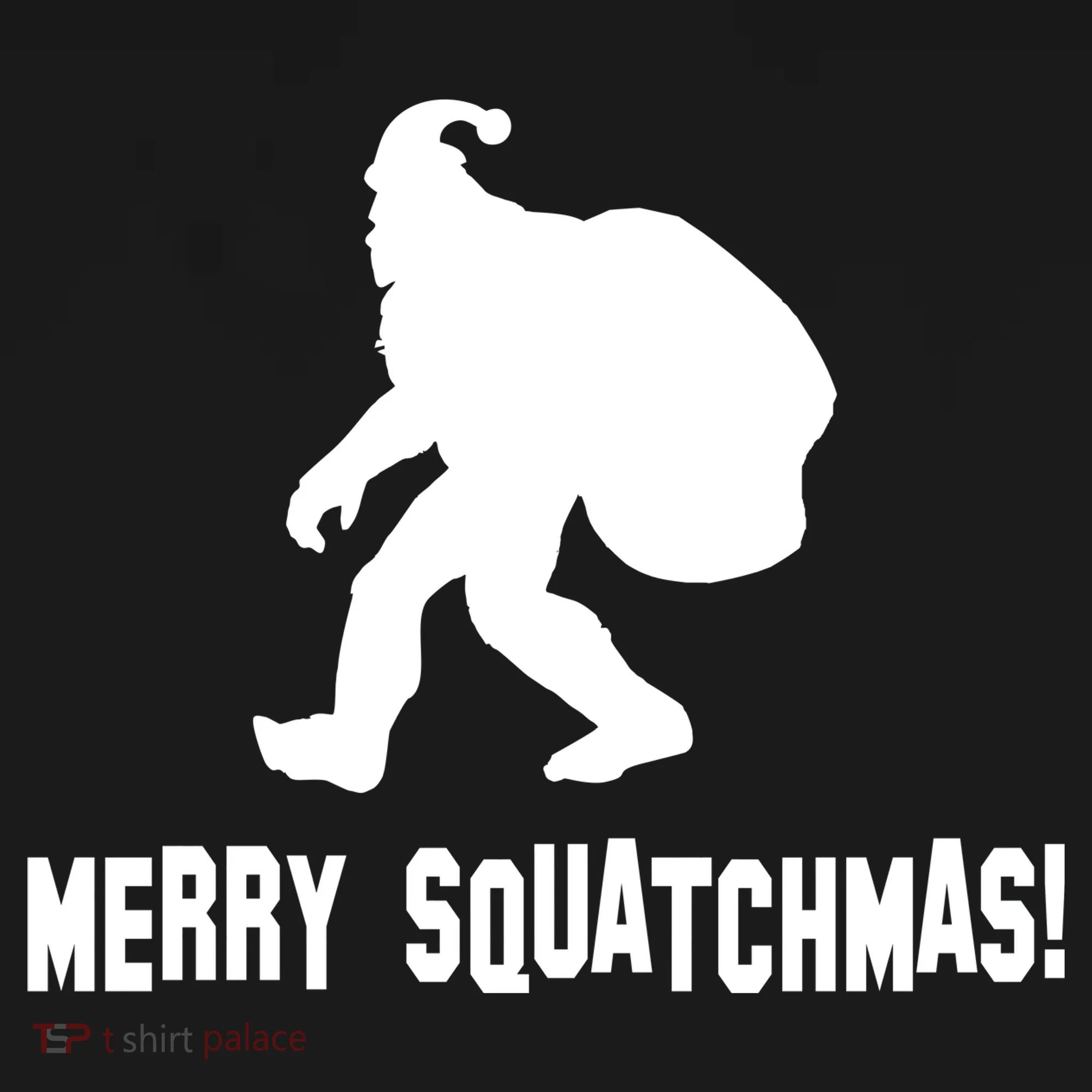 Merry Squatchmas Christmas Kids Hoodie