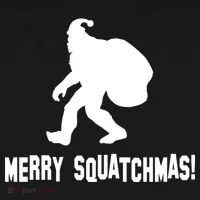 Merry Squatchmas Christmas Kids Long Sleeve Shirt thumb 2