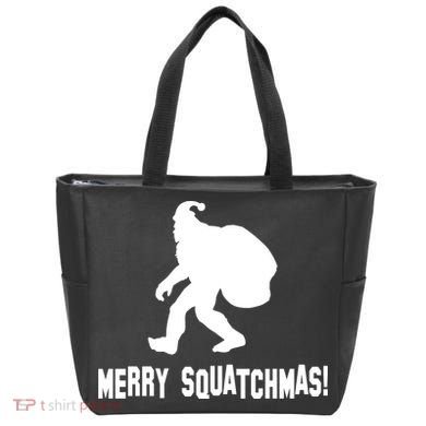 Merry Squatchmas Christmas Tote Bag