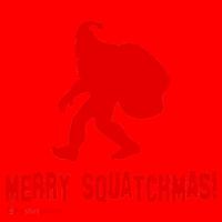 Merry Squatchmas Christmas Santa Hat thumb 1