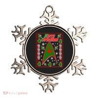 Merry Starfleet Christmas Ugly Sweater Ornament thumb 0