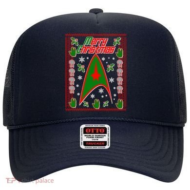 Merry Starfleet Christmas Ugly Sweater Hat