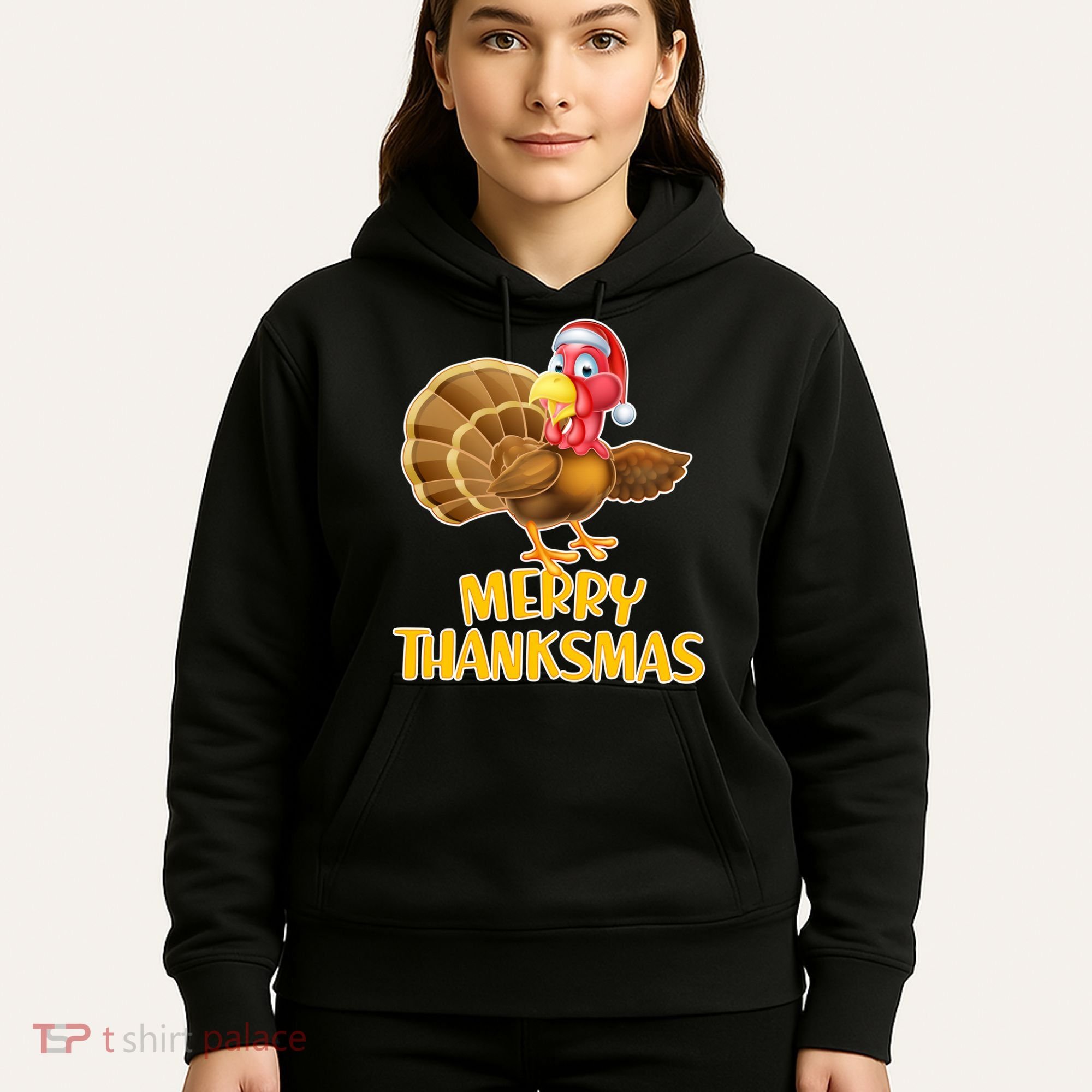 Merry Thanksmas Turkey Hoodie