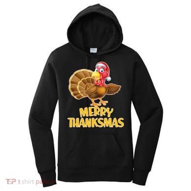 Merry Thanksmas Turkey Women's Hoodie