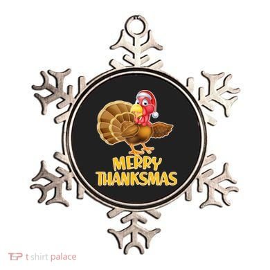 Merry Thanksmas Turkey Ornament