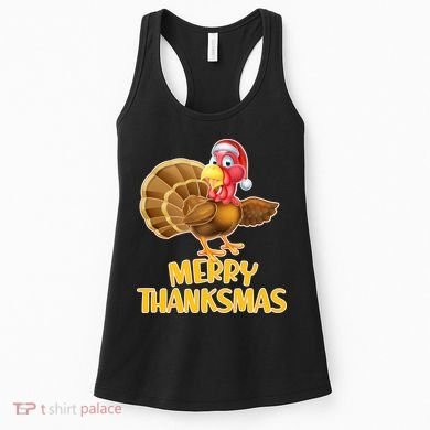 Merry Thanksmas Turkey Women's Tank Top