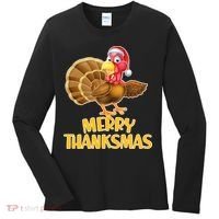 Merry Thanksmas Turkey Women's Long Sleeve Shirt thumb 0