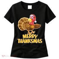 Merry Thanksmas Turkey Women's T-Shirt thumb 0