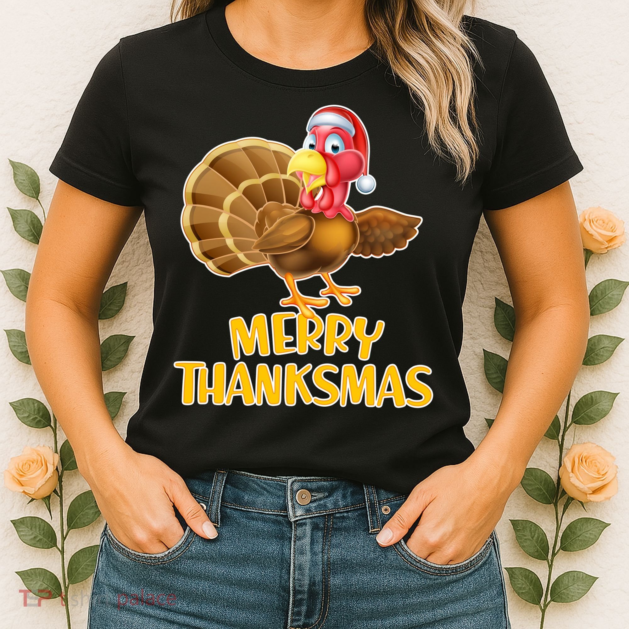 Merry Thanksmas Turkey Women's T-Shirt