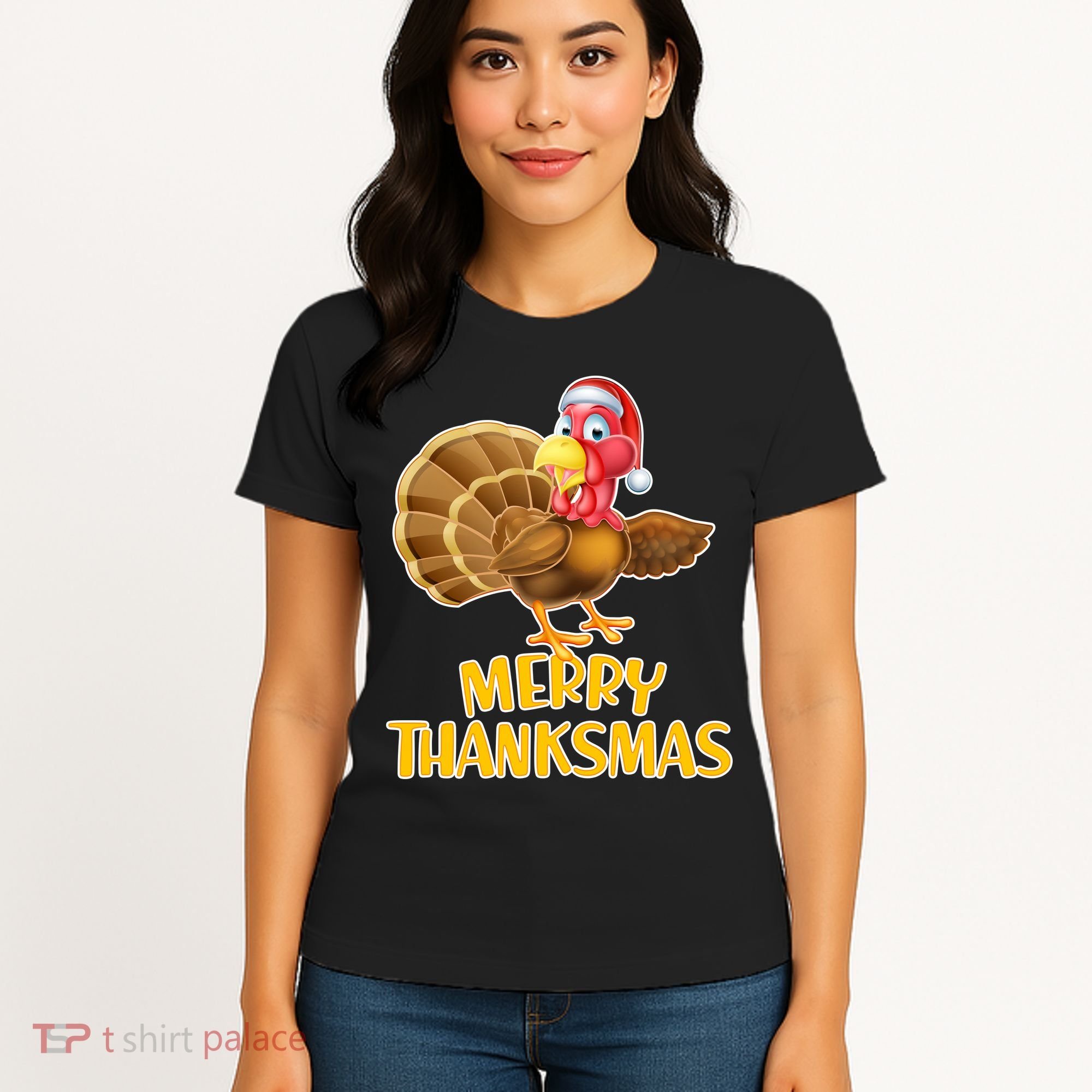Merry Thanksmas Turkey Women's T-Shirt
