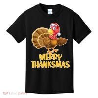 Merry Thanksmas Turkey Kids T-Shirt thumb 0