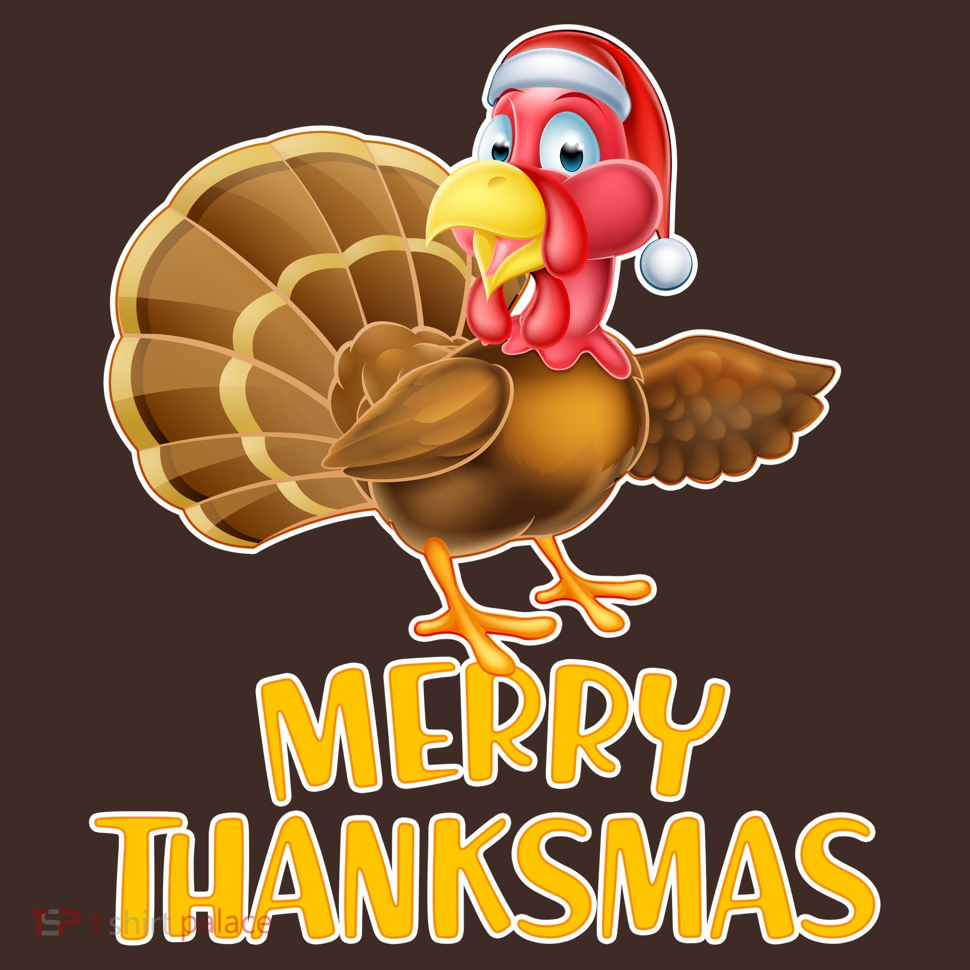 Merry Thanksmas Turkey Apron