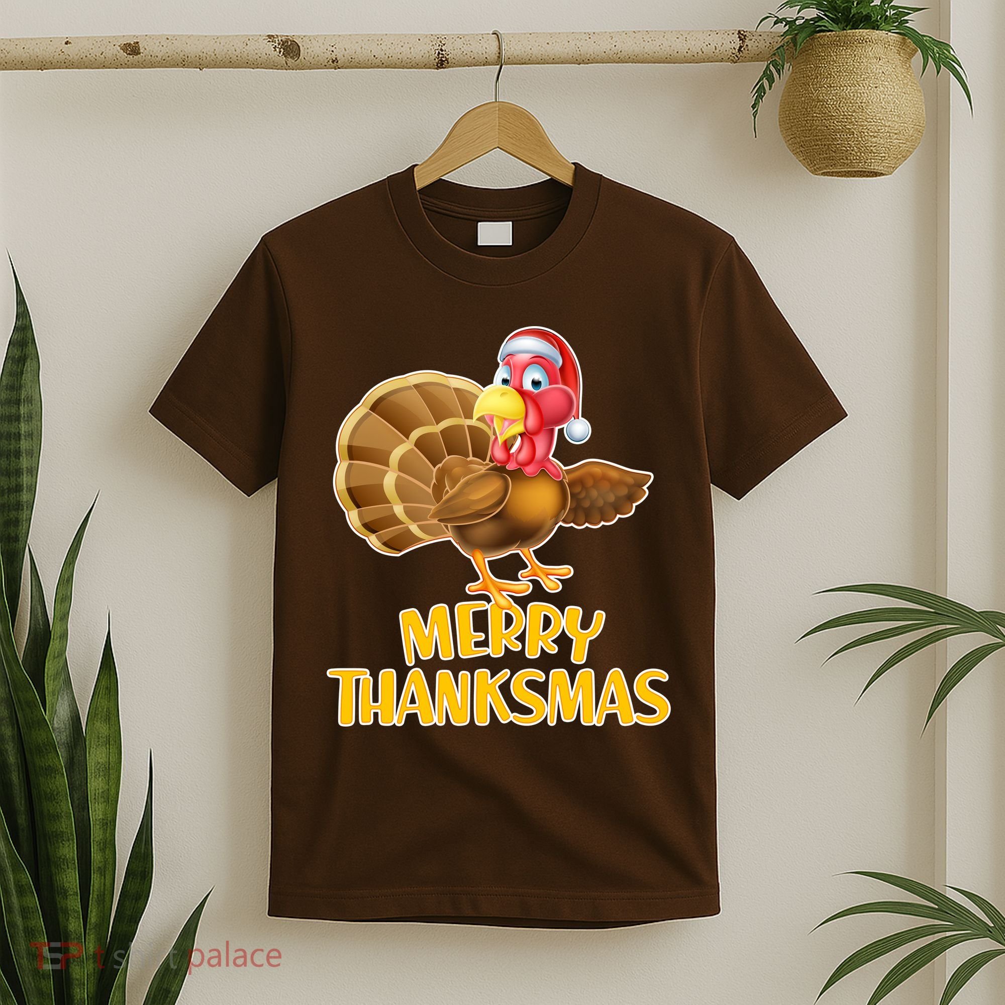 Merry Thanksmas Turkey T-Shirt