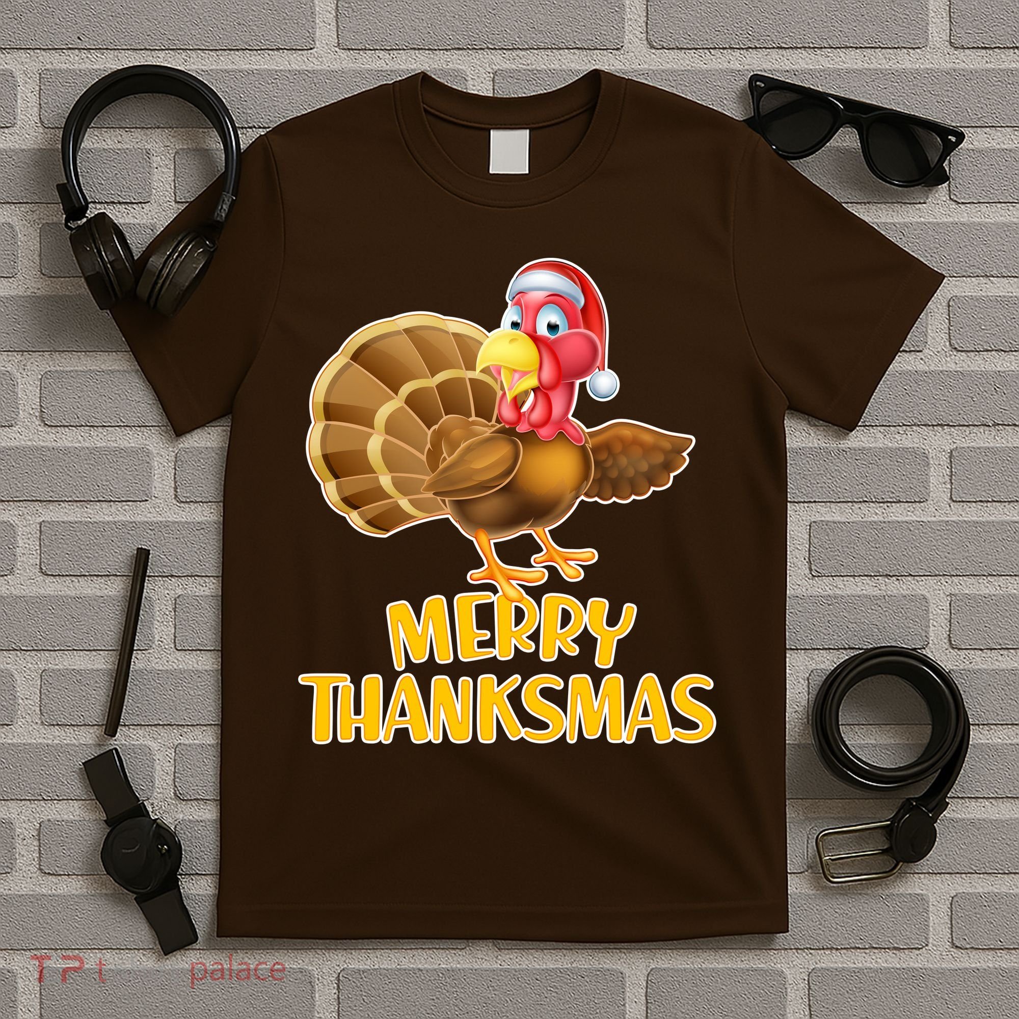 Merry Thanksmas Turkey T-Shirt