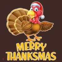 Merry Thanksmas Turkey Mousepad thumb 1