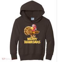Merry Thanksmas Turkey Kids Hoodie thumb 0