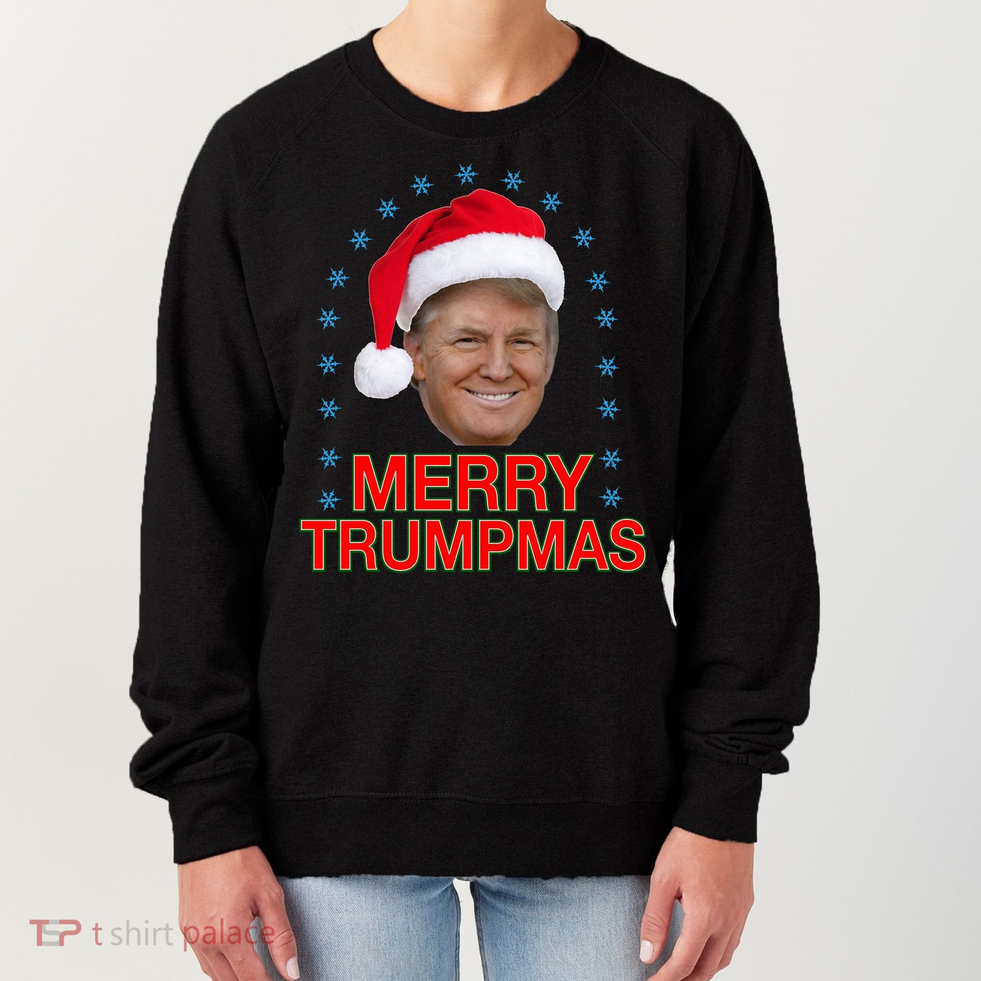 Merry Trumpmas Trump Christmas Women's Sweatshirt