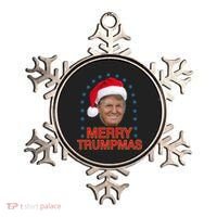 Merry Trumpmas Trump Christmas Ornament thumb 0