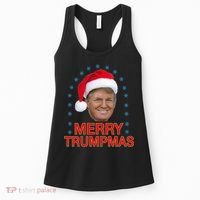 Merry Trumpmas Trump Christmas Women's Tank Top thumb 0