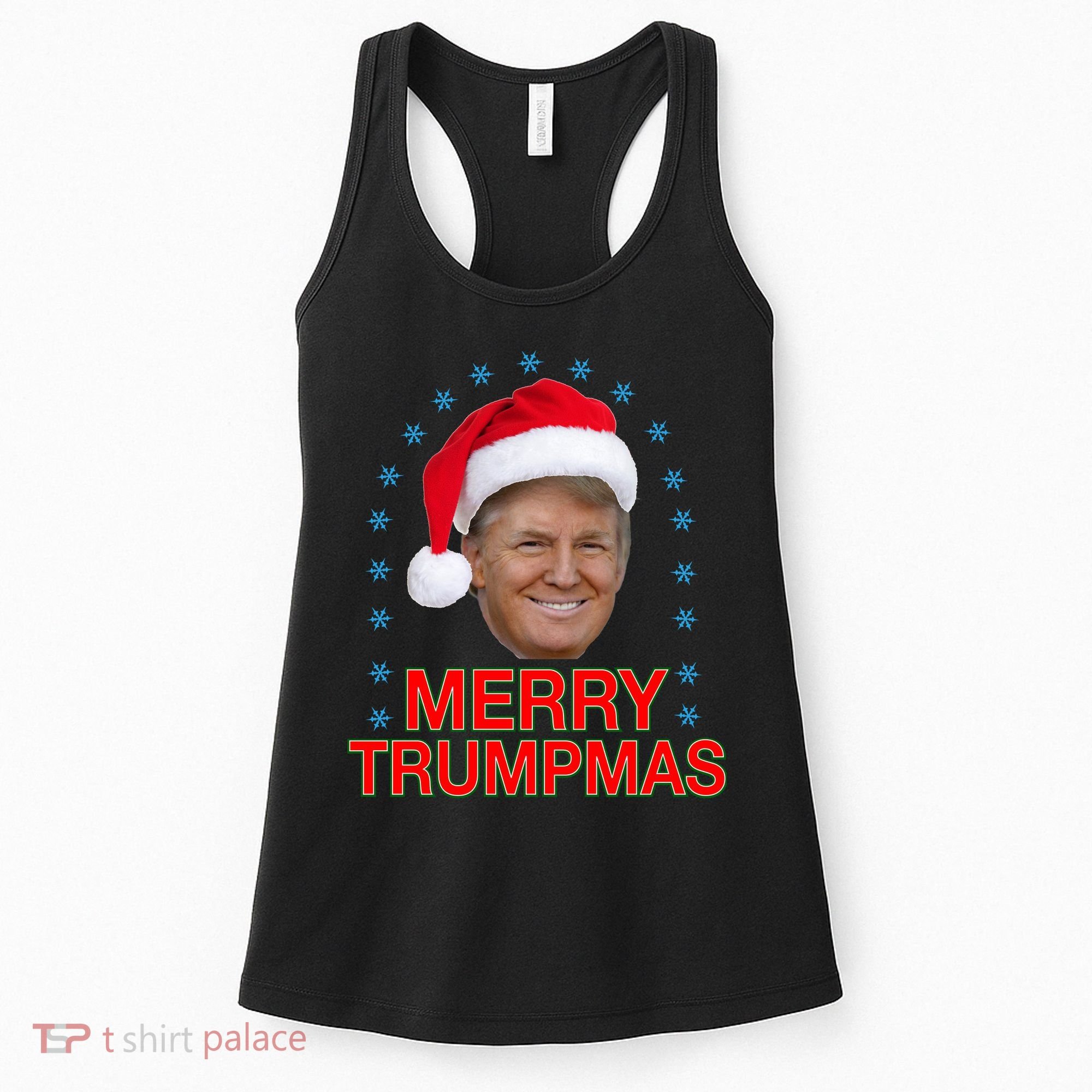 Merry Trumpmas Trump Christmas Women's Tank Top