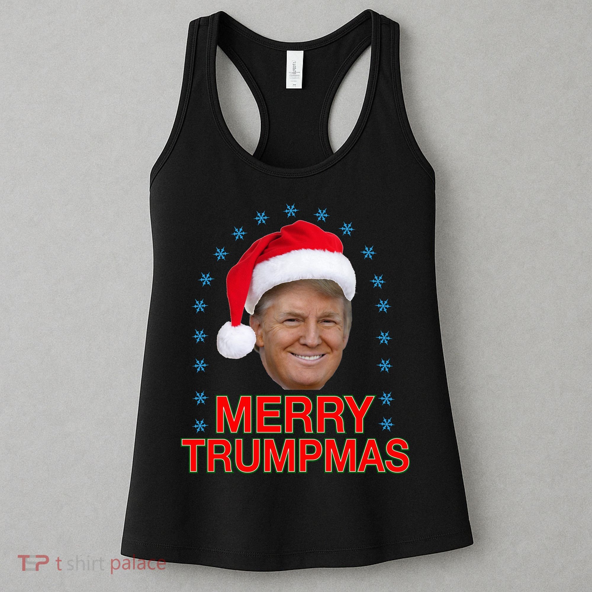 Merry Trumpmas Trump Christmas Women's Tank Top