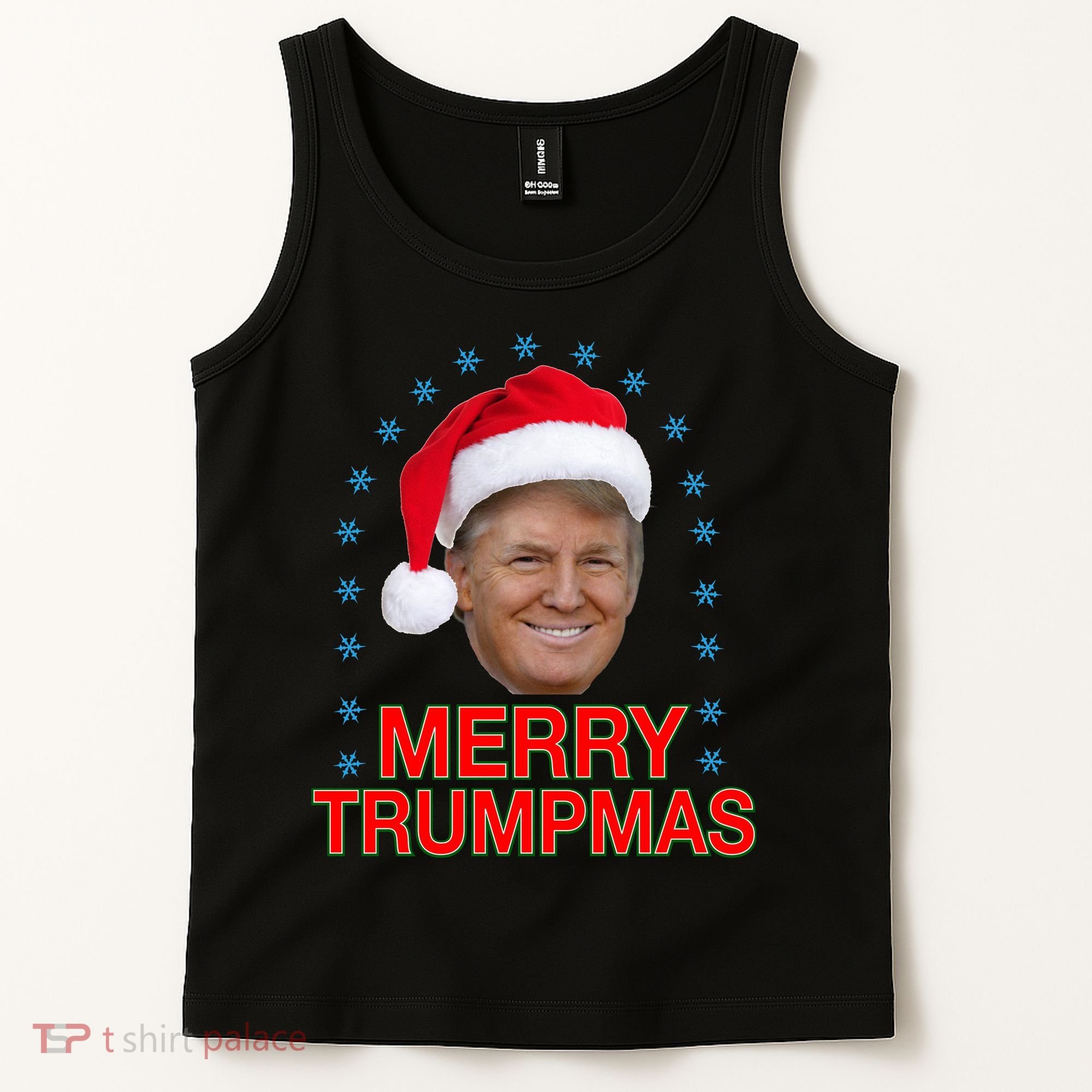 Merry Trumpmas Trump Christmas Tank Top