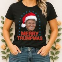 Merry Trumpmas Trump Christmas Women's T-Shirt thumb 2