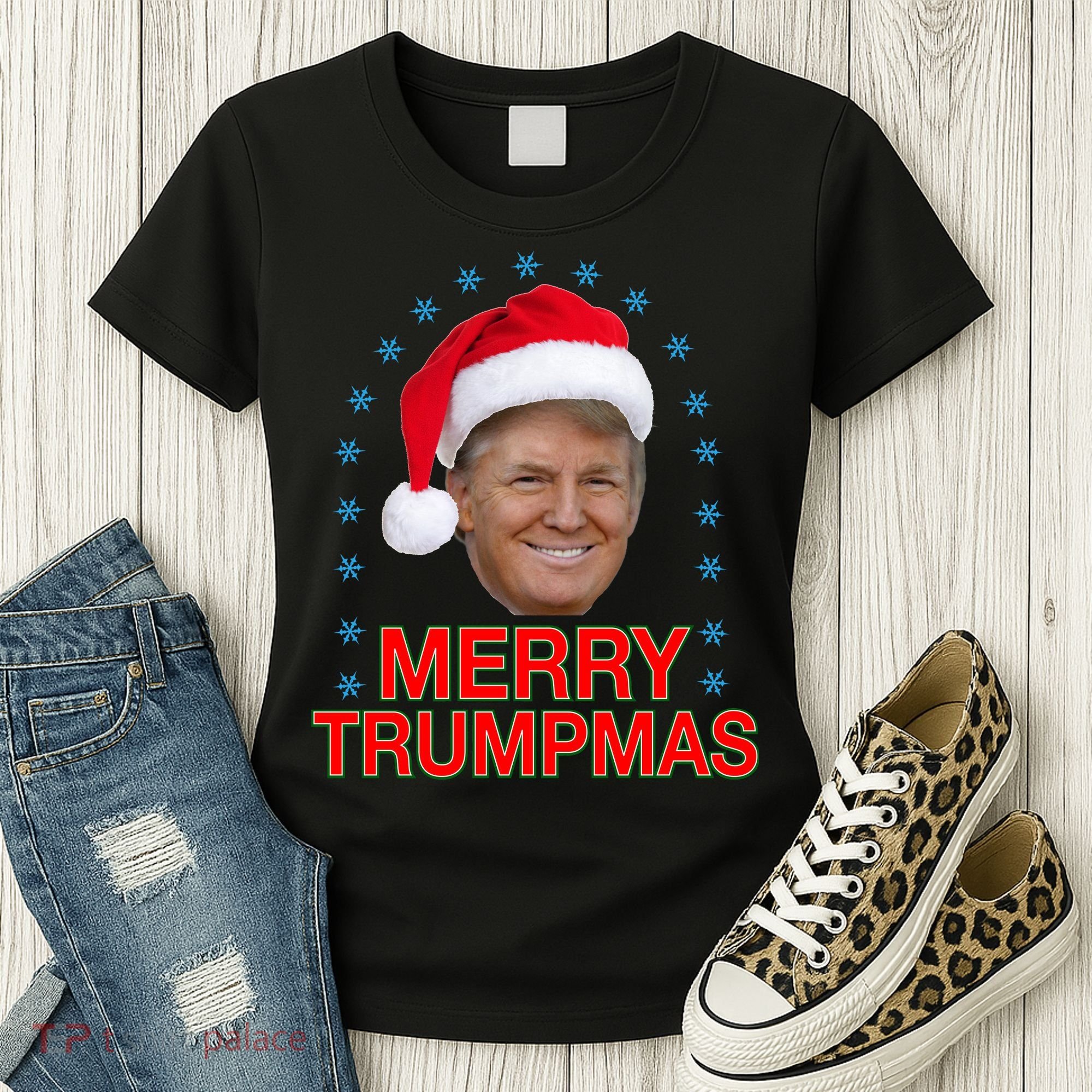 Merry Trumpmas Trump Christmas Women's T-Shirt