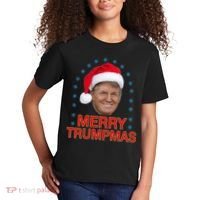 Merry Trumpmas Trump Christmas Kids T-Shirt thumb 2