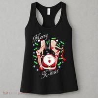 Merry X-Mas Santa's Little Strippers Women's Tank Top thumb 3