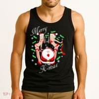 Merry X-Mas Santa's Little Strippers Tank Top thumb 3