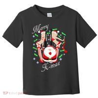 Merry X-Mas Santa's Little Strippers Toddler T-Shirt thumb 0