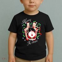 Merry X-Mas Santa's Little Strippers Toddler T-Shirt thumb 2
