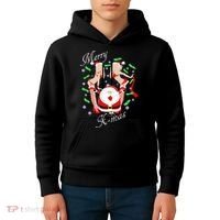 Merry X-Mas Santa's Little Strippers Kids Hoodie thumb 4