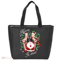 Merry X-Mas Santa's Little Strippers Tote Bag thumb 0