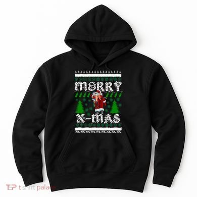 Merry X-Mas Ugly Christmas Sweater Hoodie