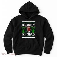 Merry X-Mas Ugly Christmas Sweater Hoodie thumb 0