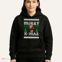 Merry X-Mas Ugly Christmas Sweater Hoodie thumb 5