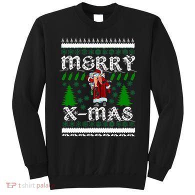 Merry X-Mas Ugly Christmas Sweater Sweatshirt