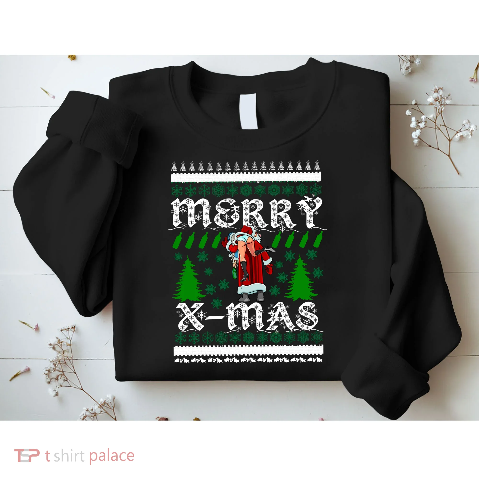 Merry X-Mas Ugly Christmas Sweater Sweatshirt