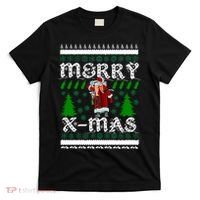 Merry X-Mas Ugly Christmas Sweater T-Shirt thumb 0