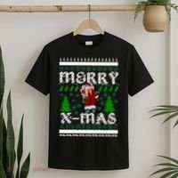 Merry X-Mas Ugly Christmas Sweater T-Shirt thumb 2