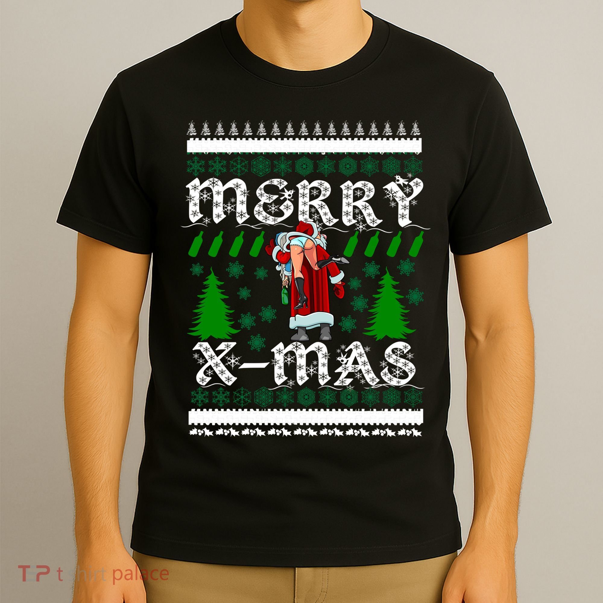 Merry X-Mas Ugly Christmas Sweater T-Shirt