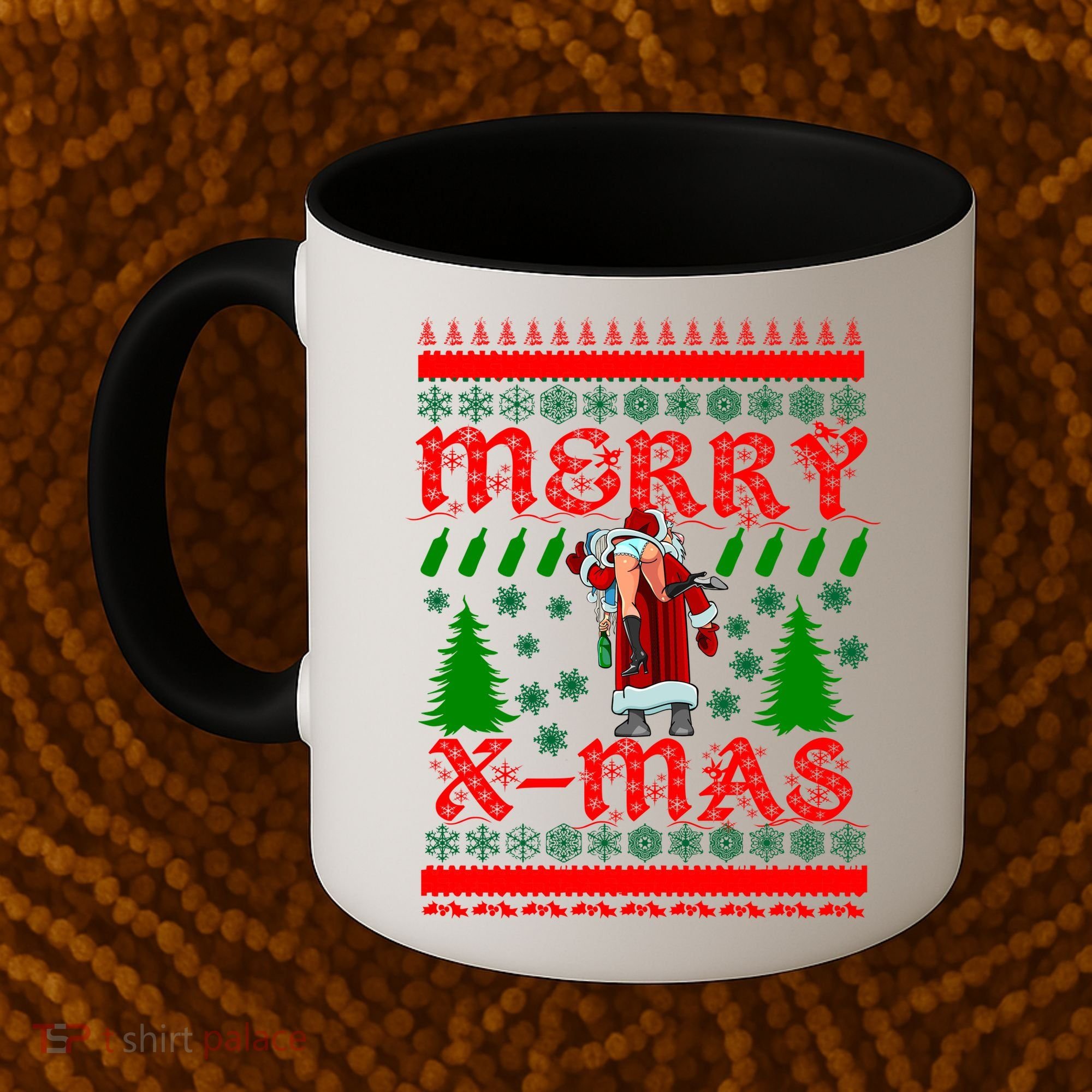 Merry X-Mas Ugly Christmas Sweater Coffee Mug