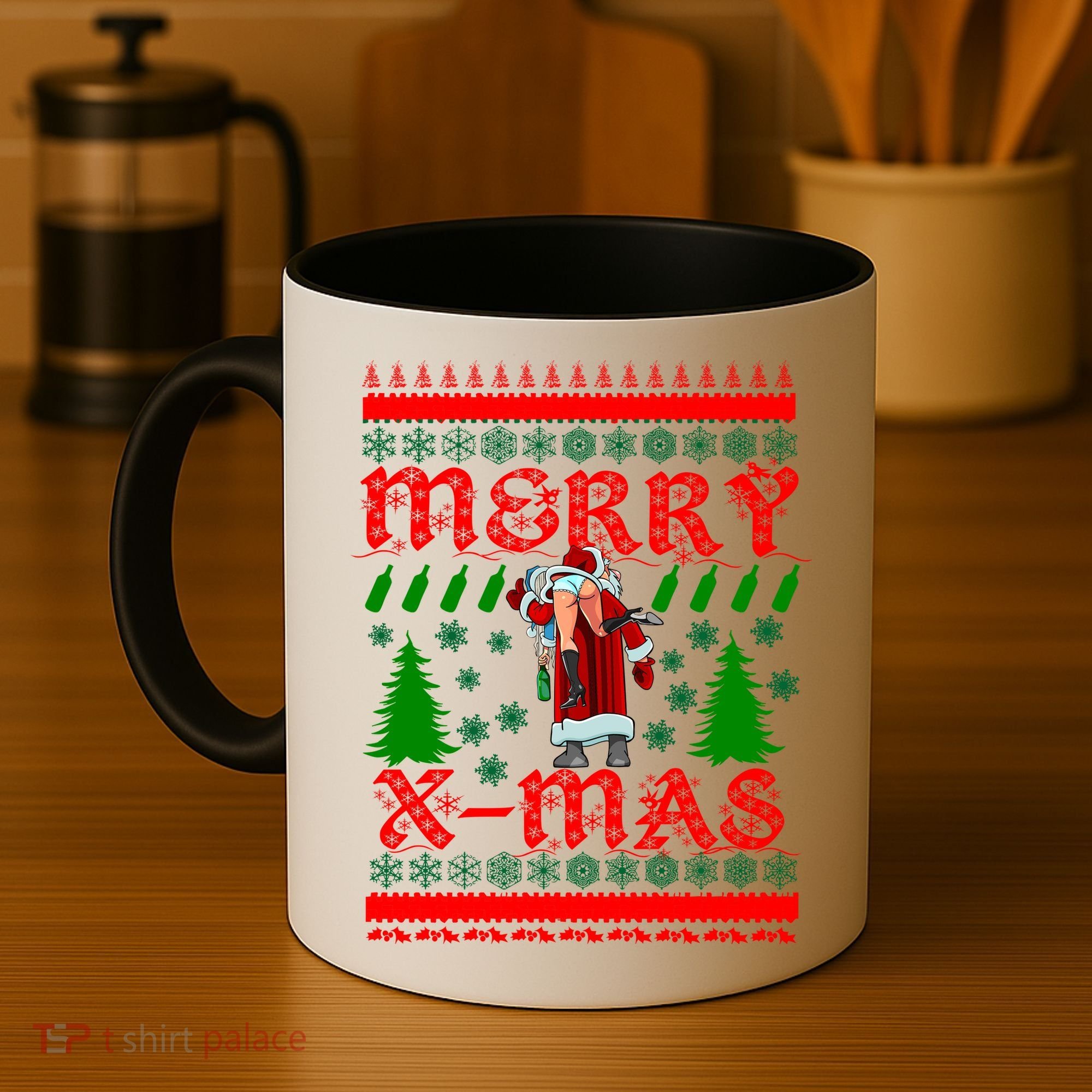 Merry X-Mas Ugly Christmas Sweater Coffee Mug