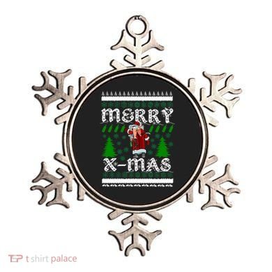 Merry X-Mas Ugly Christmas Sweater Ornament