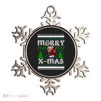 Merry X-Mas Ugly Christmas Sweater Ornament thumb 0