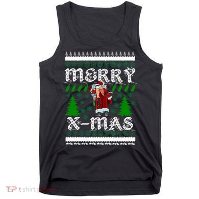 Merry X-Mas Ugly Christmas Sweater Tank Top
